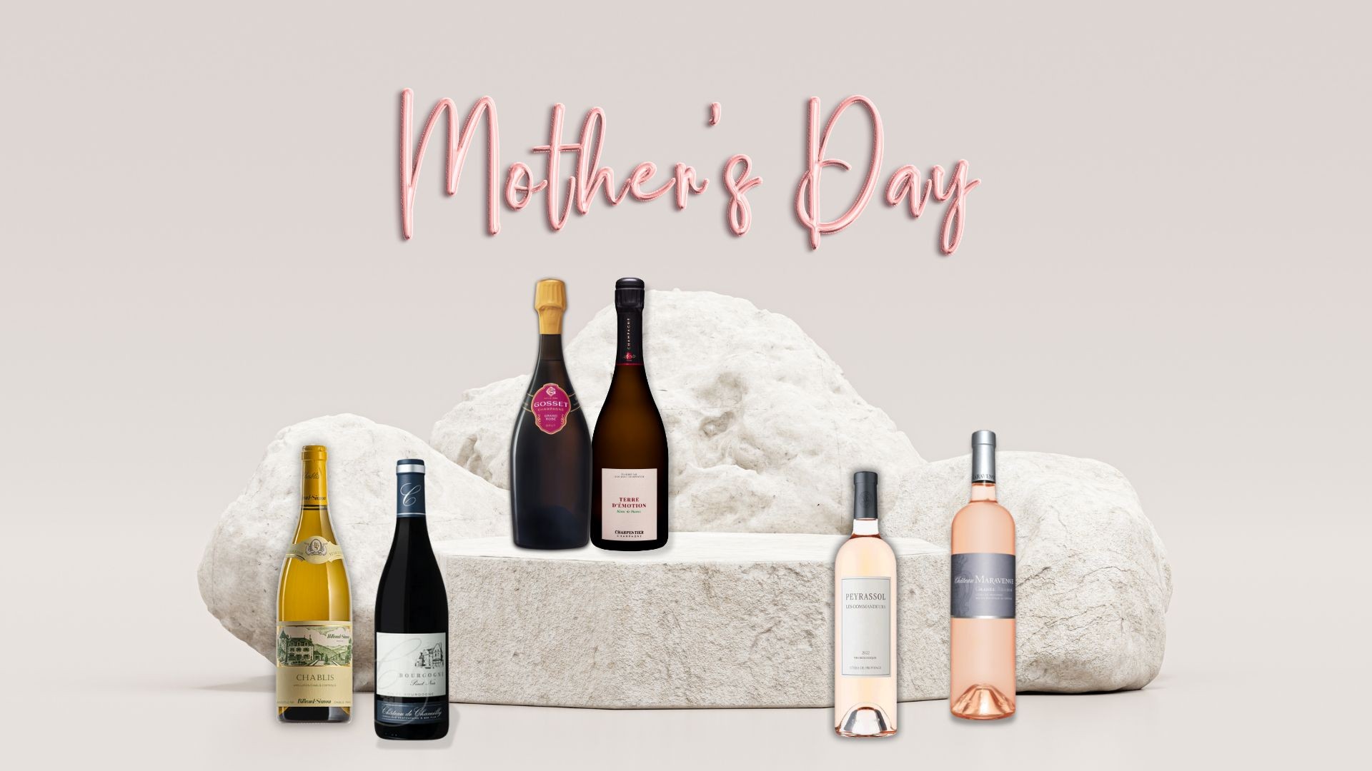 Des bulles, des rosés et de l’élégance pour la fête des mères